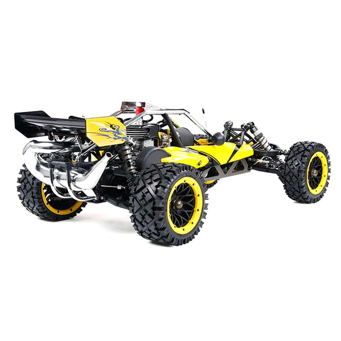 Rovan BAHA320 1/5 Scale 32cc Gas Baja Buggy Ready-to-Run - Yellow ...