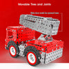 1375PCS+ DIY Metal Assembly Fire Trucks Exquisite Four-Piece Educational Toy Gift - stirlingkit