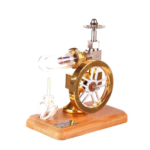 Stirling Engine Model Adjustable Speed Motor Power External Combustion Educational Toy - stirlingkit