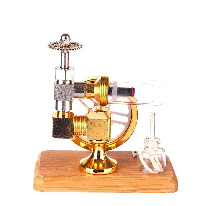 Stirling Engine Model Adjustable Speed Motor Power External Combustion Educational Toy - stirlingkit