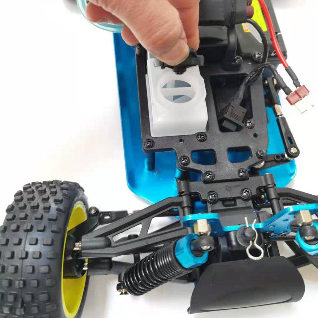 HSP 1/10 2.4G 4WD Nitro Powered Off-road RC Vehicle for TOYAN FS-S100A Nitro Engine RTR - stirlingkit