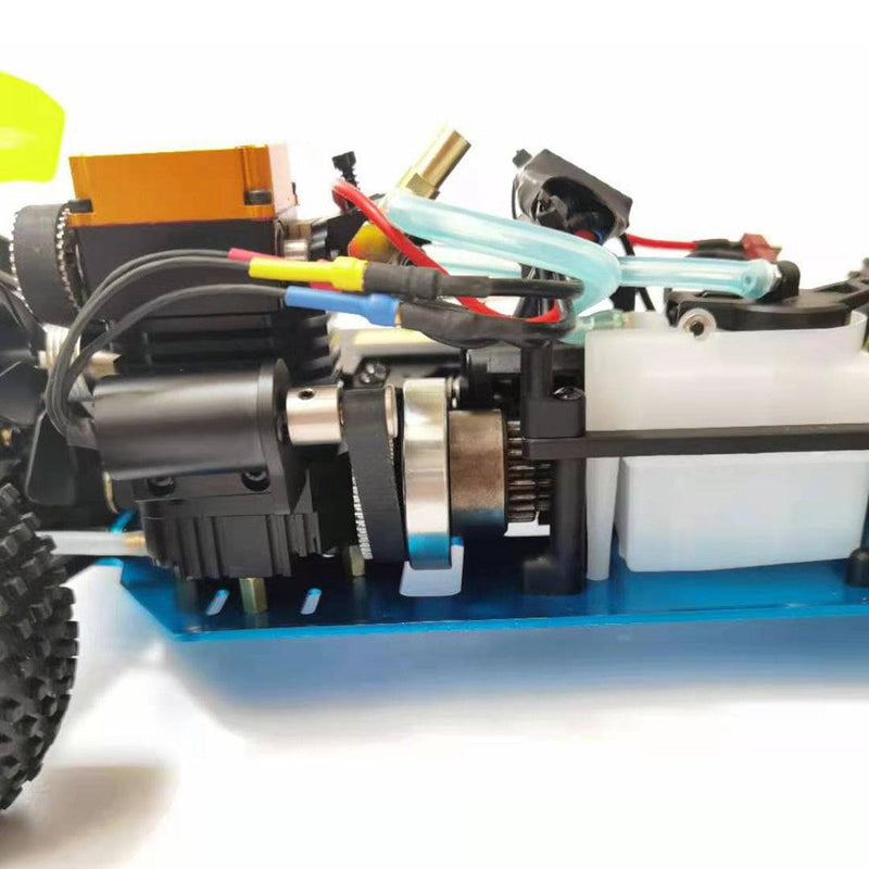 HSP 1/10 2.4G 4WD Nitro Powered Off-road RC Vehicle for TOYAN FS-S100A Nitro Engine RTR - stirlingkit