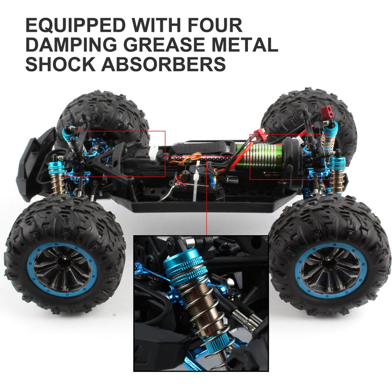 1/10 2.4Ghz 4WD Brushless RC High-speed Electric Off-road Racing Car 80KM/H - stirlingkit