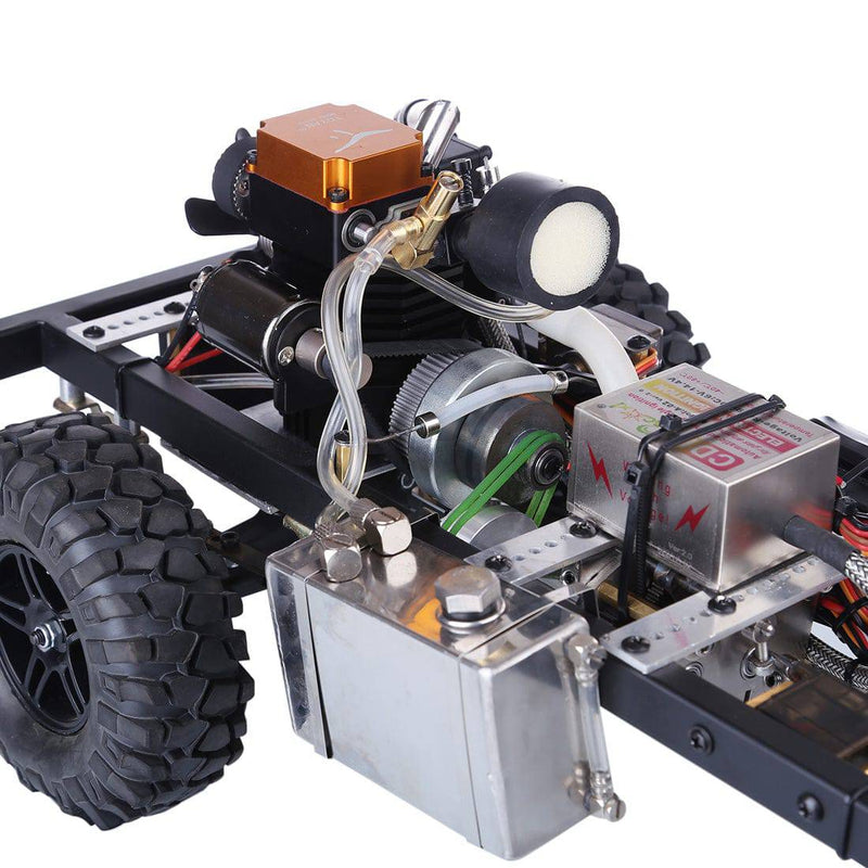 gas rc car cold weather starting modifications