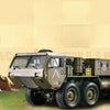 HG 1:12 8 x 8 R/C 2.4G Electric RC Militray Truck Model All Terrin Truck Kit - Sound and Light Version - stirlingkit