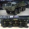 HG 1:12 8 x 8 R/C 2.4G Electric RC Militray Truck Model All Terrin Truck Kit - Sound and Light Version - stirlingkit