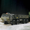 HG 1:12 8 x 8 R/C 2.4G Electric RC Militray Truck Model All Terrin Truck Kit - Sound and Light Version - stirlingkit