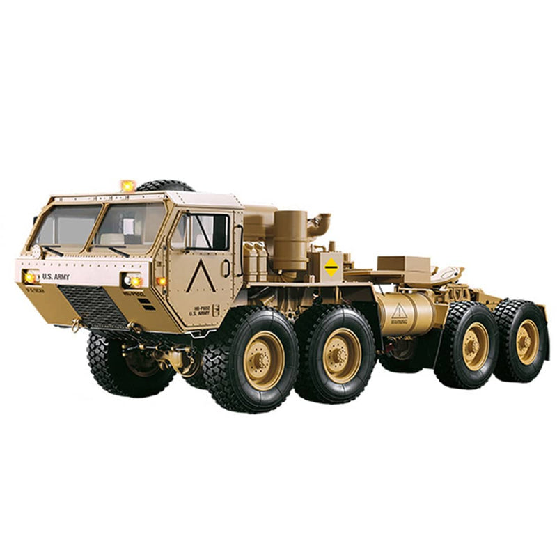 HG 1:12 8 x 8 R/C 2.4G Electric RC Militray Truck Model All Terrin Truck Kit - Sound and Light Version - stirlingkit