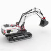 1/14 2.4G 22CH Alloy RC Excavator Construction Vehicles Toys with LED Light & Sound & Battery - stirlingkit