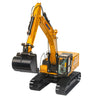 Huina 1/16 2.4G All Alloy Simulation Engineering Hydraulic Drive RC Excavator Grab Vehicle Car Model - stirlingkit