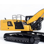 Huina 1/16 2.4G All Alloy Simulation Engineering Hydraulic Drive RC Excavator Grab Vehicle Car Model - stirlingkit