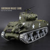 Simulated 1/16 American M4A3 Sherman Tank 2.4G RC Model Military Tank - stirlingkit