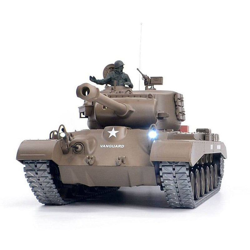 Upgrade 1/16 American Pershing M26 Heavy Tank 2.4G Remote Control Model Military Tank - stirlingkit