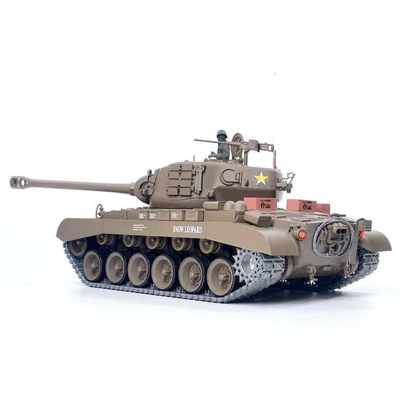 Upgrade 1/16 American Pershing M26 Heavy Tank 2.4G Remote Control Model Military Tank - stirlingkit