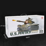 1/16 American Walker Bulldog A41A3 Remote Control Light Tank 2.4G Military Model - stirlingkit