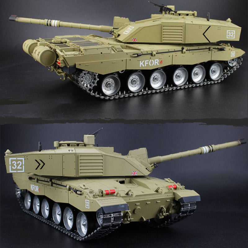 1/16 British Challenger Ⅱ Infrared Main Battle Tank 2.4G Remote Control Model Military Tank - stirlingkit