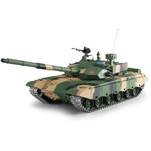 1:16 Chinese ZTZ 99A MBT Upgrade 2.4G Metal RC Military Tank with Sound Smoke Shooting Effect - stirlingkit