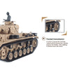 1/16 German Ⅲ H Tank 2.4G Remote Control Model Rechargeable Military Tank - stirlingkit