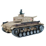 1/16 German Ⅲ H Tank 2.4G Remote Control Model Rechargeable Military Tank - stirlingkit