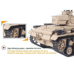 1/16 German Ⅲ H Tank 2.4G Remote Control Model Rechargeable Military Tank - stirlingkit