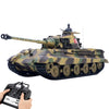 1:16 German Henschel Tiger King Battle 2.4G RC Military Tank with Sound Smoke Shooting Effect - stirlingkit