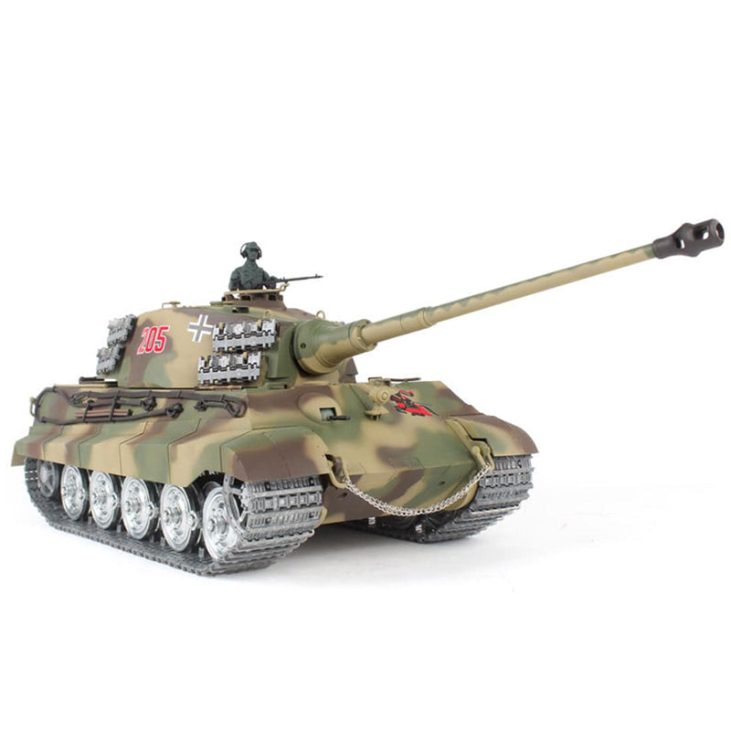 1/16 German Henschel Tiger King Battle Tank 2.4G 360° Rotation Military Tank - stirlingkit