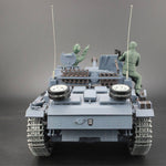 1:16 German III-F8 Assault Tank 2.4G RC Military Tank Model - Metal Ultimate Edition - stirlingkit