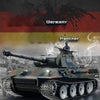 1:16 German Leopard Heavy 2.4G RC Military Tank Model with Sound Smoke Shooting Effect - stirlingkit