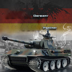 1:16 German Leopard Heavy 2.4G RC Military Tank Model with Sound Smoke Shooting Effect - stirlingkit