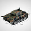 1:16 German Leopard Heavy 2.4G RC Military Tank Model with Sound Smoke Shooting Effect - stirlingkit