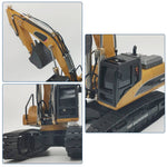 1/182.4G Metal Simulation Hydraulic  RC Excavator Construction Machinery Construction Model - RTR - stirlingkit