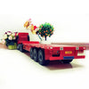 1/24 2.4G RC Simulation Tow Truck Detachable Flatbed Semi Trailer Engineering Tractor Truck Model RTR - stirlingkit