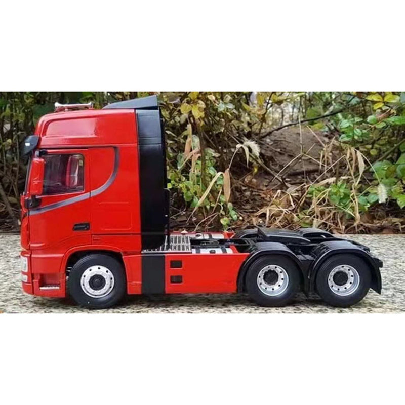 1/24 2.4G  Simulation RC Engineering  Tow Truck Detachable Flatbed Semi Trailer Tractor Model RTR - stirlingkit