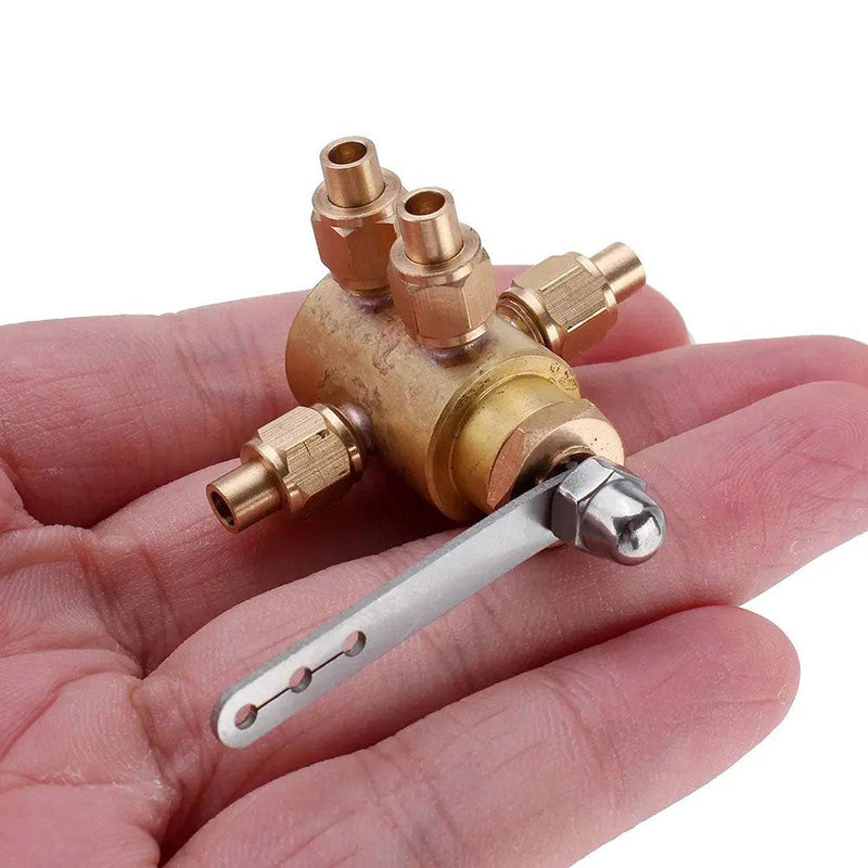 1/4" X 40 TPI Reversible Control Valve for Steam Engine Model P11 - stirlingkit