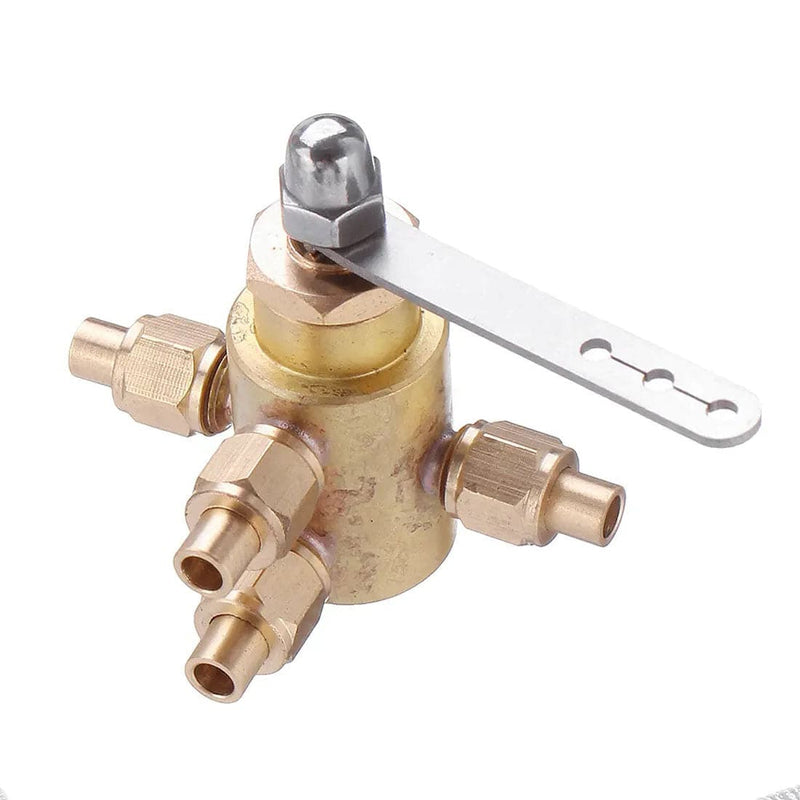 1/4" X 40 TPI Reversible Control Valve for Steam Engine Model P11 - stirlingkit