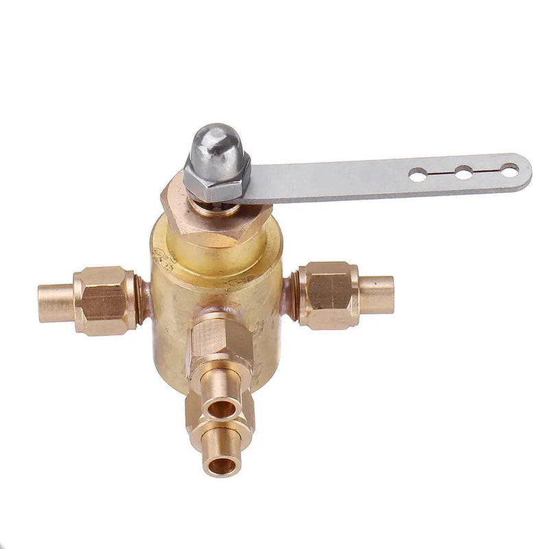 1/4" X 40 TPI Reversible Control Valve for Steam Engine Model P11 - stirlingkit