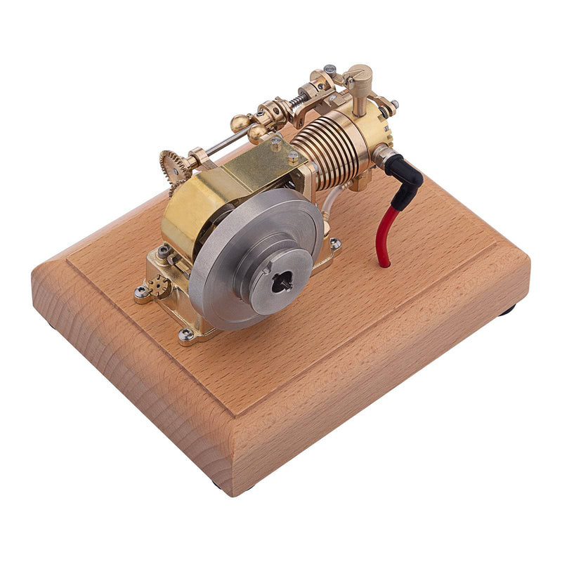 1.6cc Miniature Horizontal 4 Stroke Single Cylinder Gas Engine IC Engine Model with Speed Limiter M20 - stirlingkit