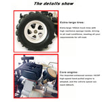 1/8 2.4G Gasoline RC Car Off-road Model 60KM/H with Two-stage Gearbox RTR - stirlingkit