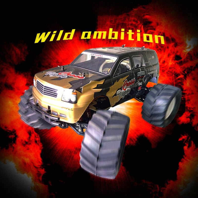 1/8 2.4G Gasoline RC Car Off-road Model 60KM/H with Two-stage Gearbox RTR - stirlingkit