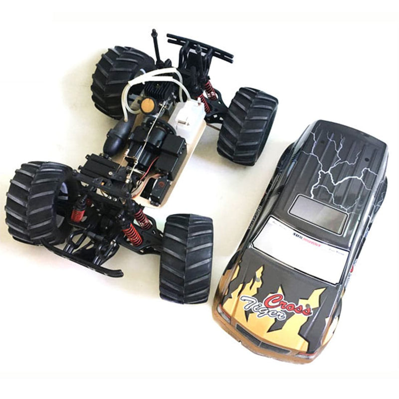 1/8 2.4G Gasoline RC Car Off-road Model 60KM/H with Two-stage Gearbox RTR - stirlingkit