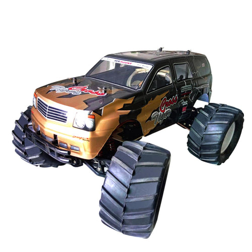 1/8 2.4G Gasoline RC Car Off-road Model 60KM/H with Two-stage Gearbox RTR - stirlingkit