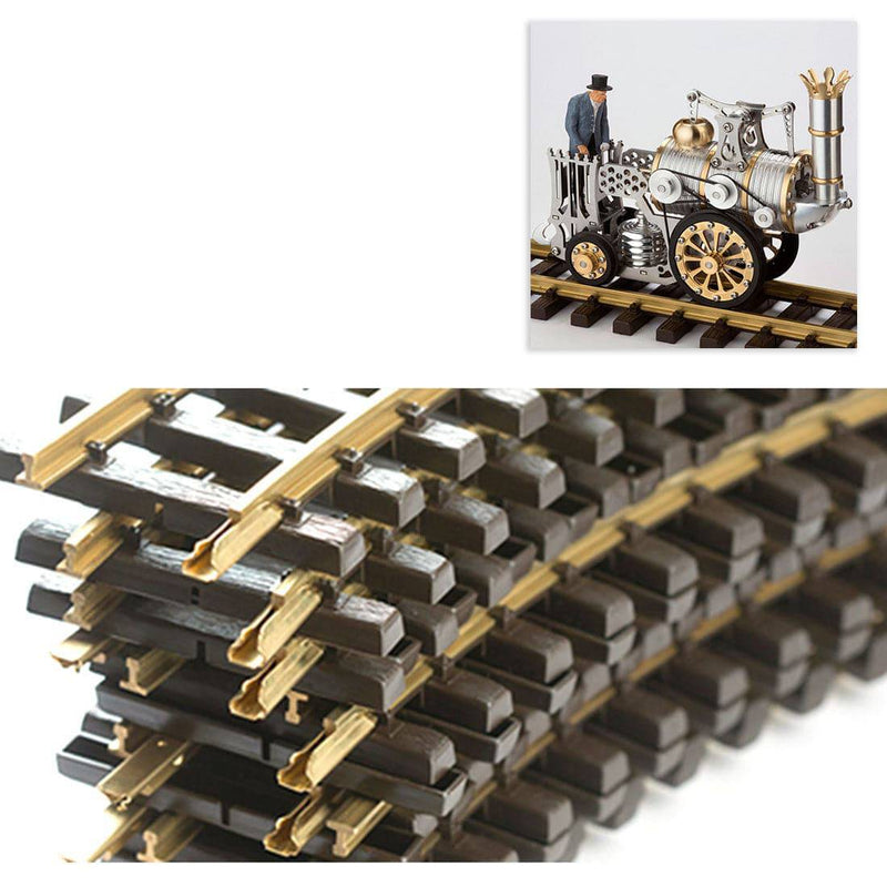 1 Set of Track for Retro Stirling Engine Rocket Locomotive Steam Train Model L1 - stirlingkit