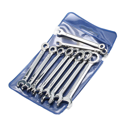 10-in-1 Mini Cr-V Wrench Set for Model Engine Enthusiasts Builder Repair Tools - stirlingkit