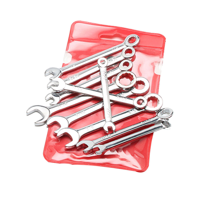 10-in-1 Mini Cr-V Wrench Set for Model Engine Enthusiasts Builder Repair Tools - stirlingkit