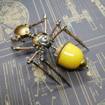 100PCS+Mechanical Ant DIY Metal Assembly Creative Handmade Adult Gift - stirlingkit