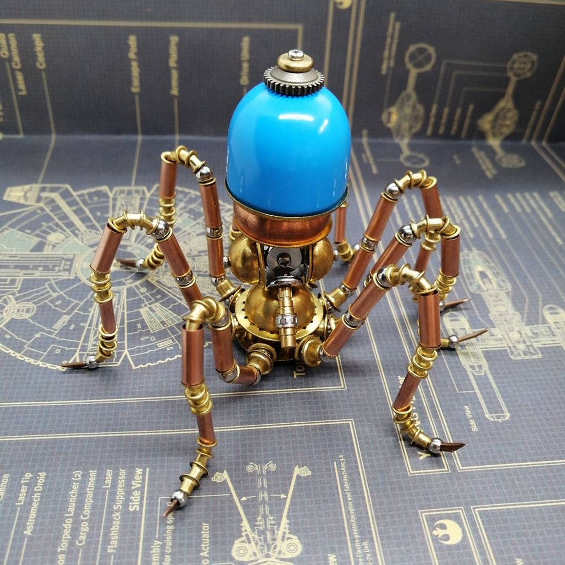 100PCS+ Steampunk DIY Octopus Assembly Toy Gift - stirlingkit