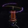 10cm DC24V Plasma Musical Tesla Coil Wireless Power Transmission Golded Coil Educational Toy  US Plug - stirlingkit