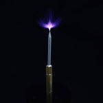 10cm DC24V Plasma Musical Tesla Coil Wireless Power Transmission Golded Coil Educational Toy  US Plug - stirlingkit