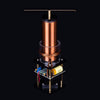 10cm DC24V Plasma Musical Tesla Coil Wireless Power Transmission Golded Coil Educational Toy  US Plug - stirlingkit