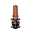 10cm DC24V Plasma Musical Tesla Coil Wireless Power Transmission Golded Coil Educational Toy  US Plug - stirlingkit